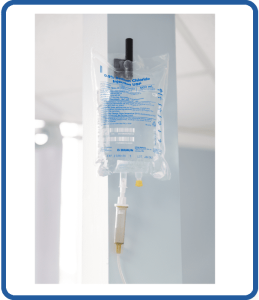 IV drip bag with vitamins for monthly wellness membership in Cincinnati OH